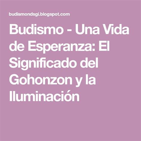 sokamona significado|El Gohonzon .